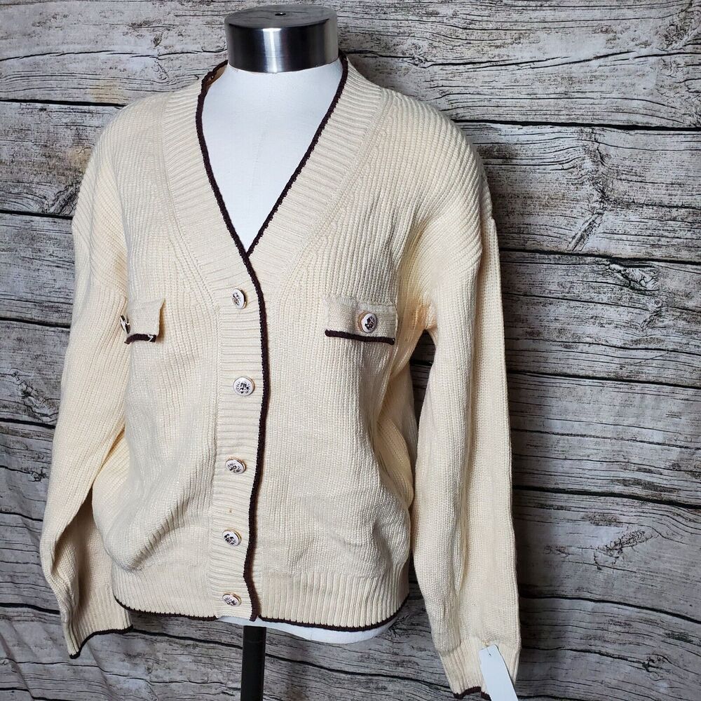 Maple Button Knit Cardigan Size Small